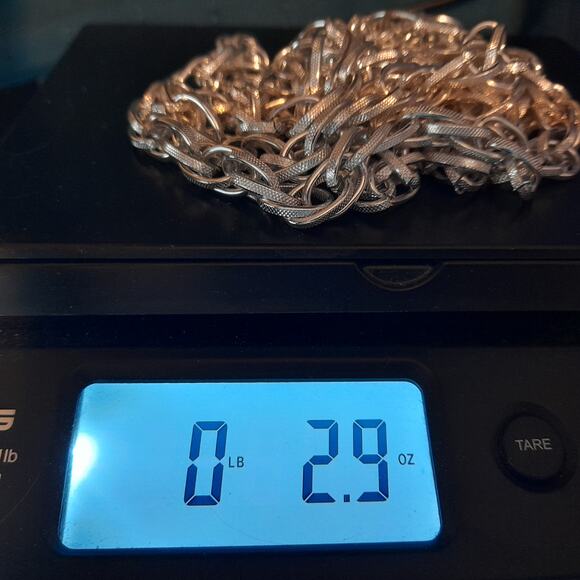 Vintage Long Lariat Tassel Necklace or Belt, Eloxal Jewelry - Picture 10 of 10